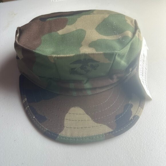 Vintage USMC Camo Cap XS – 2002 Marine Hat MCX 29 Palms Military - Picture 1 of 5